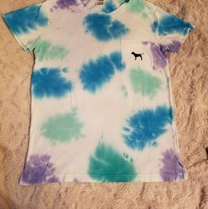 Tie dyed tee PINK